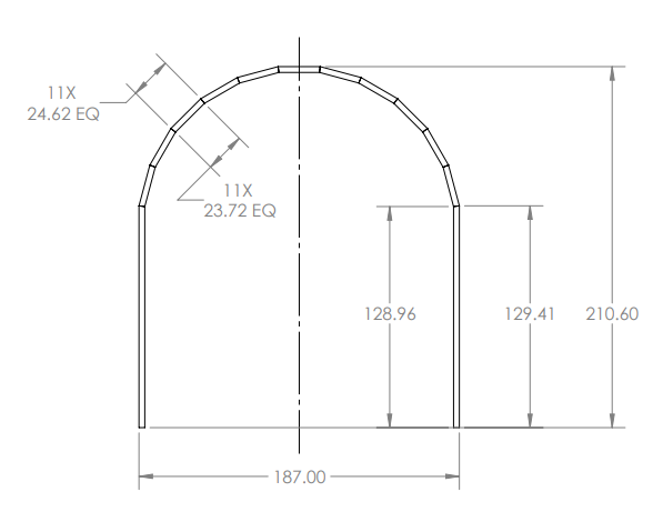 Illumination system for solar simulation